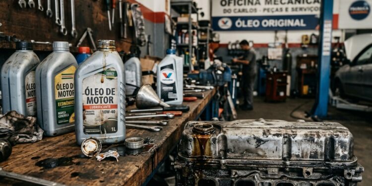 Como o óleo de motor falsificado é produzido e como distingui-lo do original