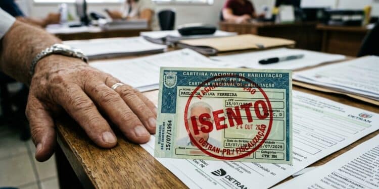 Saiu a lista dos estados que isentam a CNH para idosos no Brasil em 2026