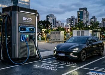 BYD lança carregador ultrarrápido no Brasil que enche a bateria em apenas 5 minutos