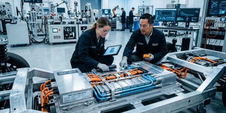 Nova bateria semissólida entrega mais de 1.000 km de autonomia e marca avanço inédito em carros elétricos