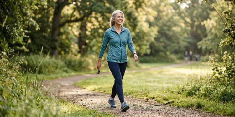 Depois dos 50 anos, você deve manter uma rotina de exercícios leves todos os dias, priorizar caminhadas ao ar livre, alongar o corpo e preservar sua saúde cardiovascular