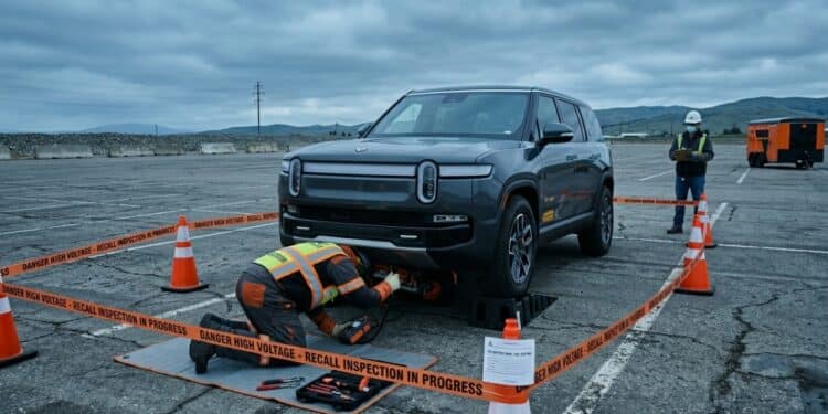 Risco de incêndio força retirada para 2.270 carros elétricos serem retirados