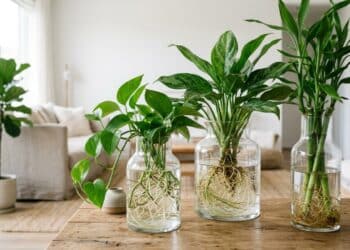 O segredo das plantas que vivem só na água para deixar sua sala linda sem precisar regar