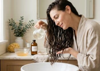 Lavar os cabelos com vinagre de maçã e água fria: por que é recomendado e quando fazer