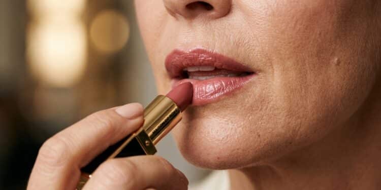 O batom que realça a juventude e valoriza o brilho natural da pele em mulheres com mais de 35 anos