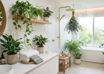 Micro-Jardim de Banheiro: a planta certa para transformar seu banho em um spa de hotel