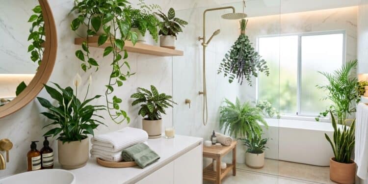 Micro-Jardim de Banheiro: a planta certa para transformar seu banho em um spa de hotel
