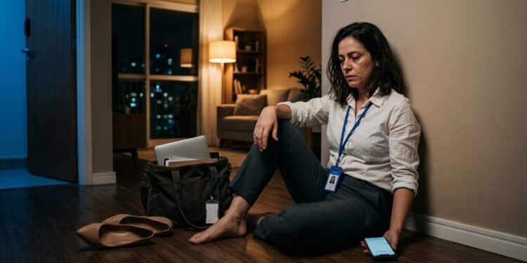 Burnout de Porta Fechada: por que você é produtiva no trabalho e um “zumbi” em casa?