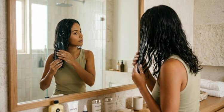 Cabeleireiros concordam: "É preciso aplicar o condicionador antes do shampoo para espaçar as lavagens do cabelo"