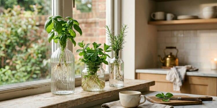 Jardim de Copo: como criar um refúgio verde na janela da cozinha usando apenas água