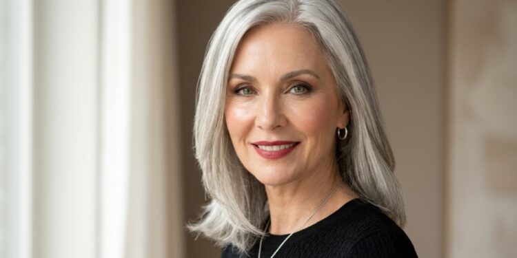 Maquiagem para Grisalhas: as 3 cores que acendem seu rosto (e as que te apagam)