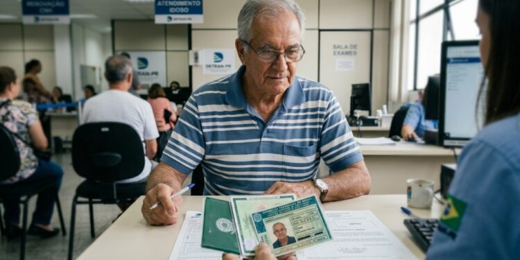 Motoristas acima de 50 anos passam a cumprir novas regras para renovar a CNH