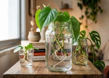 Berçário de Vidro: como multiplicar plantas com um copo d’água e um nó