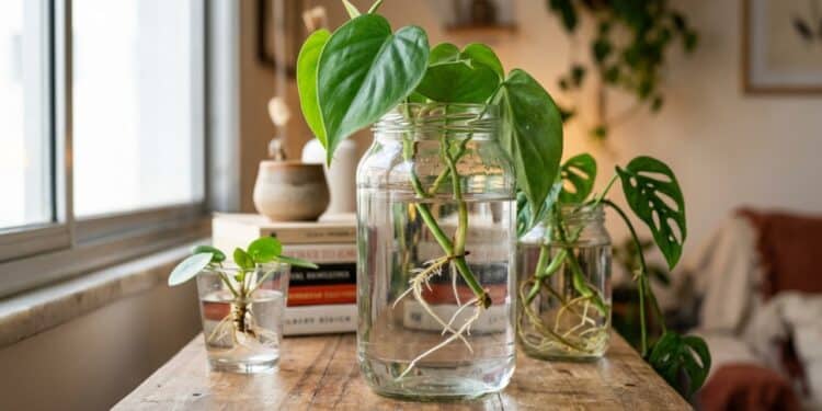Berçário de Vidro: como multiplicar plantas com um copo d’água e um nó