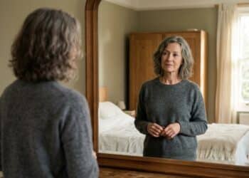 A crise de identidade no espelho: como reconstruir sua autoaceitação ativa após os 40