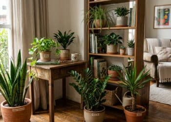 Plantas resistentes transformam ambientes internos mesmo com pouca rega e luz indireta