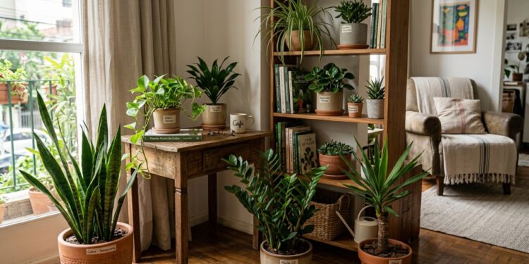 Plantas resistentes transformam ambientes internos mesmo com pouca rega e luz indireta