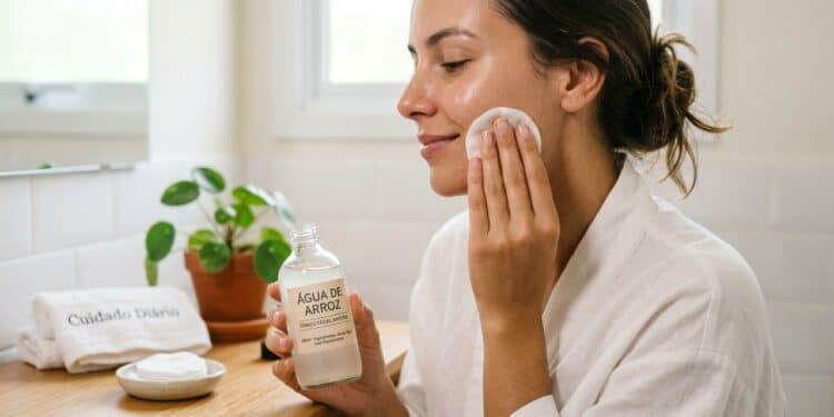 É barata e ajuda na pele! Como fazer e usar água de arroz no rosto