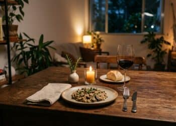 Mesa Posta para Um (ou Dois): Por que você merece um jantar bonito hoje?