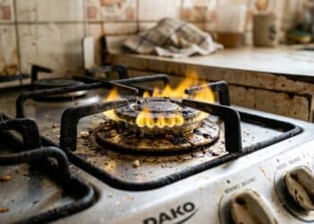 Como desentupir a boca do fogão usando apenas um limão