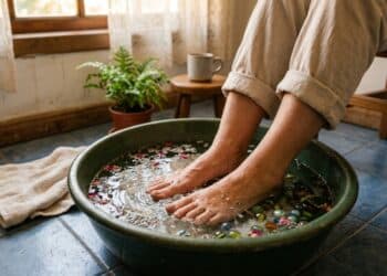 O método relaxante com escalda-pés que muda sua rotina e toda mulher ama