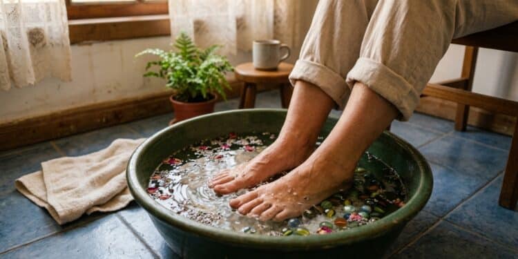 O método relaxante com escalda-pés que muda sua rotina e toda mulher ama