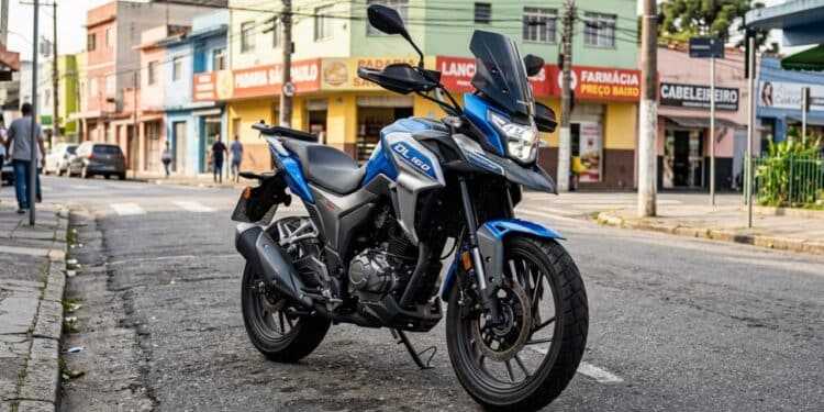 Nova moto de 160cc chega ao mercado por R$ 21.470 com freios ABS duplo e consumo estimado em até 50 km por litro