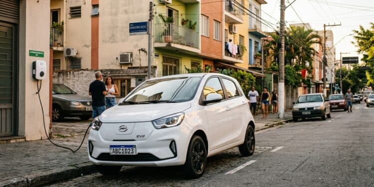 Carro elétrico chinês de R$ 70 mil chega ao Brasil e inaugura novo nível de entrada