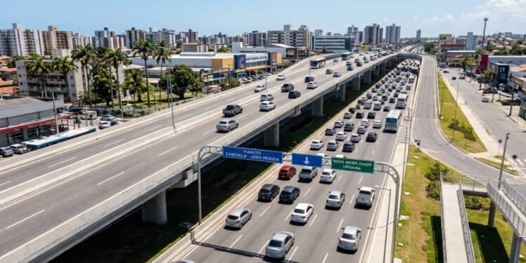 Novo viaduto em Cabedelo avança com R$ 5,2 milhões e reforça a fluidez na BR-230/PB
