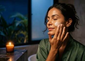 Skincare noturno simples: a rotina de três passos que transforma a aparência da pele enquanto você dorme