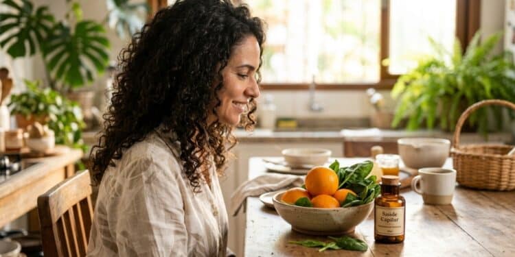 As 5 vitaminas certas após os 40 anos devolvem o volume capilar e eliminam o medo de pentear os fios