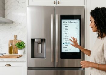 Geladeira com tela e câmera deixa de ser item de filme e vira aposta das marcas para a cozinha