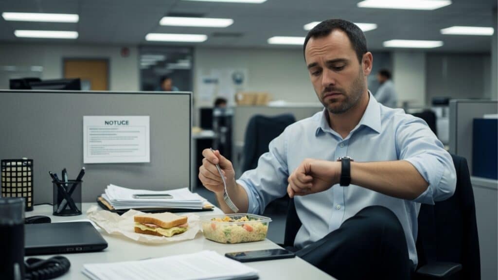 Trabalhadores não terão 1h de almoço? Entenda as regras de intervalo na CLT