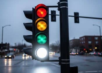 Semáforos com 4ª luz na cor branca: o que significa e para que serve