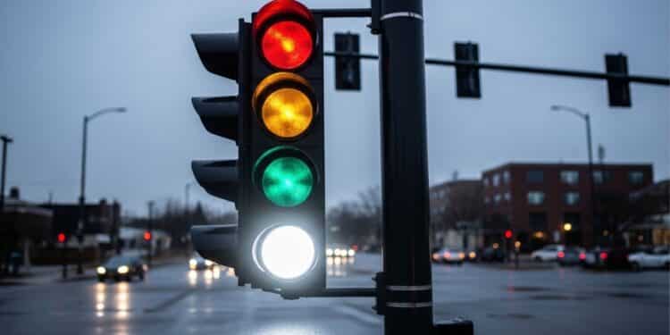 Semáforos com 4ª luz na cor branca: o que significa e para que serve