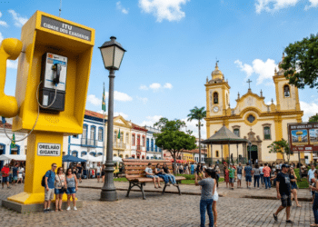 A cidade dos exageros que já foi a mais rica de São Paulo e virou refúgio de quem vem da capital
