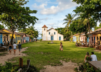 O pequeno povoado no Nordeste que vive em casinhas coloridas que mantém sua essência protegida desde 1974