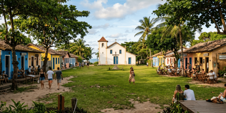 O pequeno povoado no Nordeste que vive em casinhas coloridas que mantém sua essência protegida desde 1974