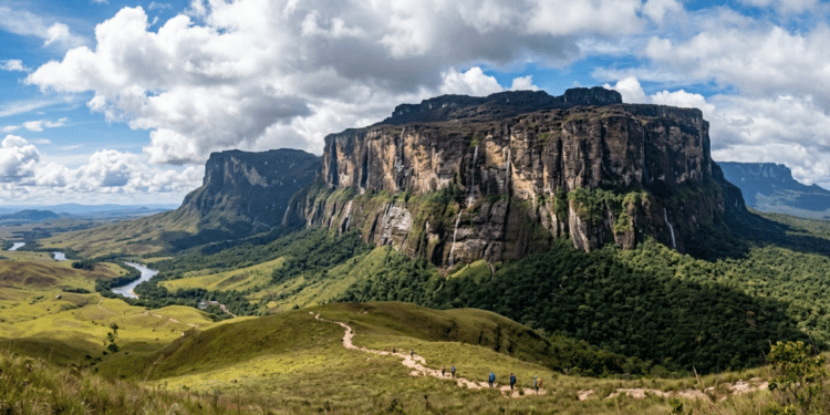 Uma das montanhas mais impressionantes da América do Sul fica a a 2.810 metros na fronteira do Brasil e inspira o cinema