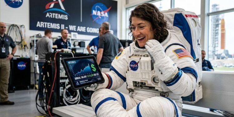O salário surpreendente que os astronautas da missão histórica Artemis II recebem