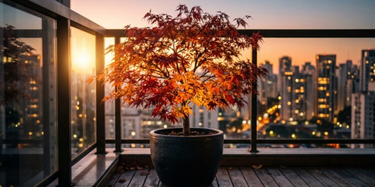 Esta árvore versátil que muda de cor o ano todo é a escolha perfeita para decorar varandas pequenas