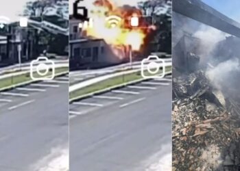 Avião cai sobre restaurante em cidade do RS e mortes são confirmadas