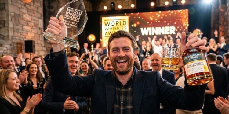 O uísque que dominou o mundo e foi eleito o melhor 'blended' de 2026 pelo World Whiskies Awards