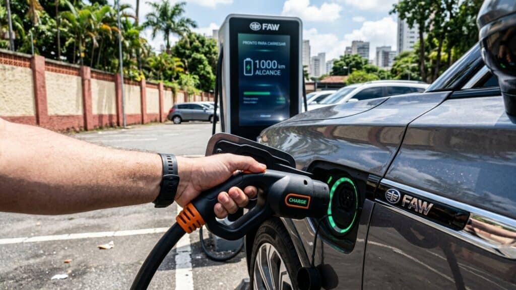 Avanço em baterias semissólidas garante autonomia recorde de 1.000 km