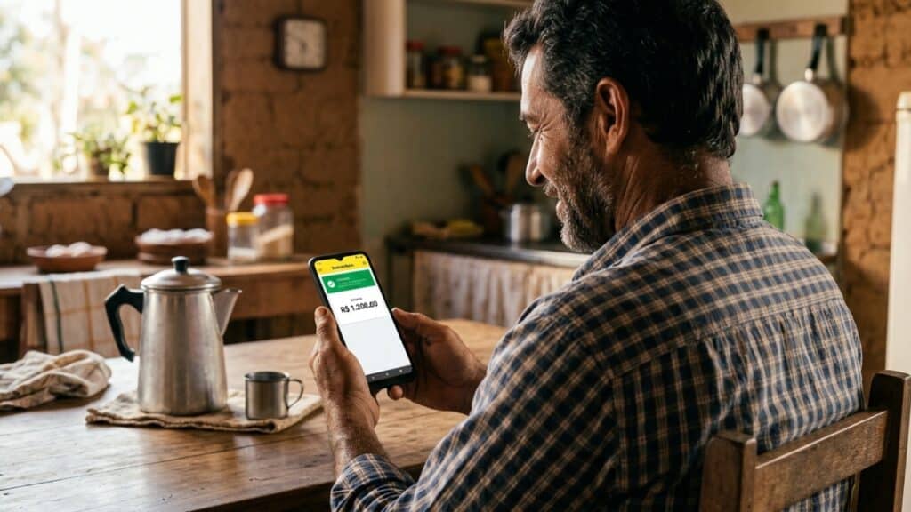 O dia em que a roça celebrou a aprovação do auxílio de R$ 1.200