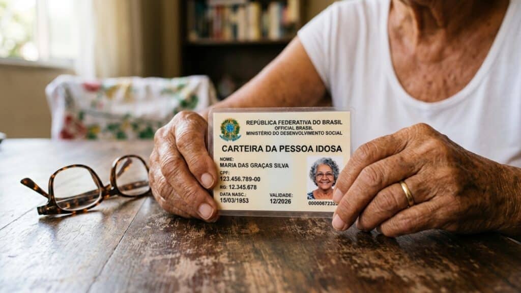 Novos alívios financeiros chegam para brasileiros com 60 anos ou mais - Carteira da Pessoa Idosa