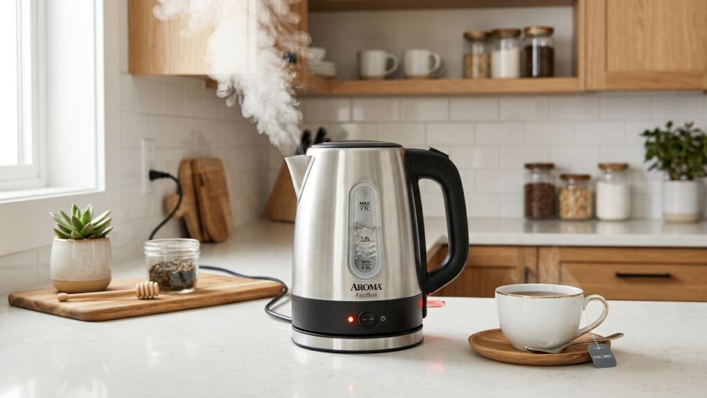 Chaleira elétrica ou panela elétrica: qual realmente pesa menos na conta de luz da cozinha