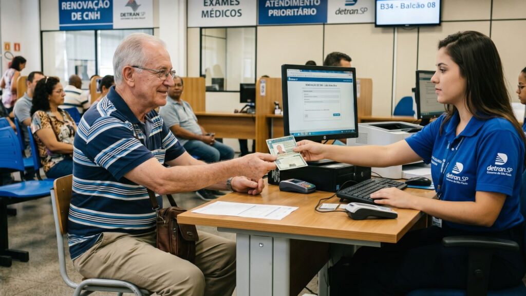 Motoristas acima de 50 anos passam a cumprir novas regras para renovar a CNH