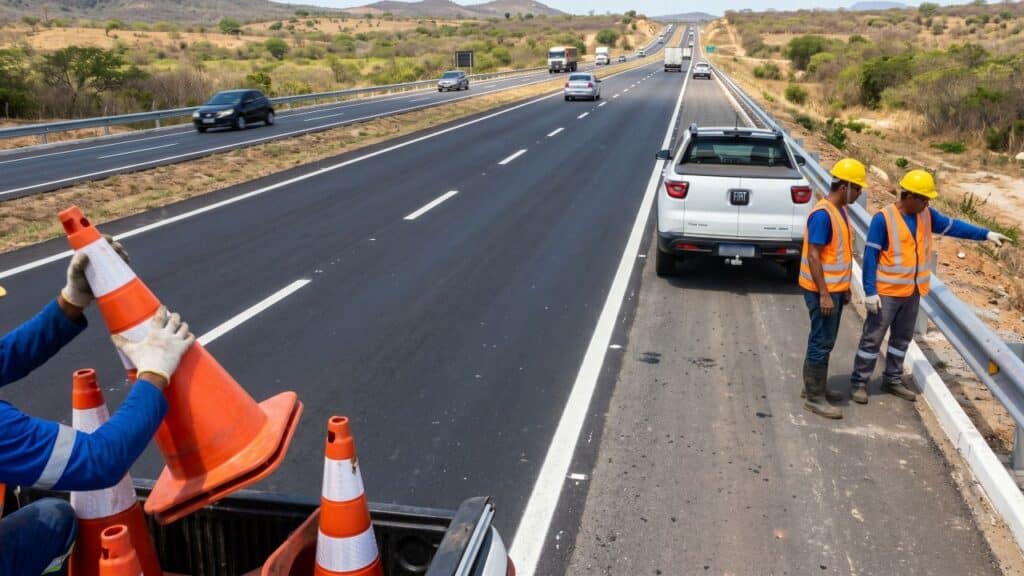 Trecho entre Taquaritinga do Norte e Caruaru ganha duplicação com investimento de R$ 114 milhões na BR-104