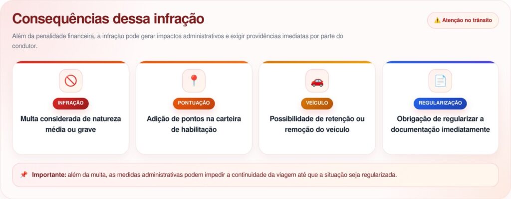 Multa pesada para condutores que não estiverem com esses dois documentos exigidos por lei